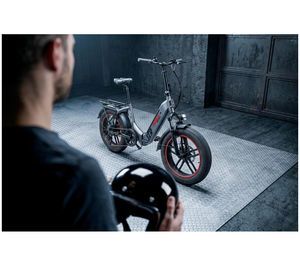 SCRAMBLER Twister Electric Folding Bike - Blue image number 11 of 11