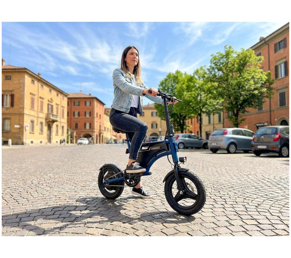 ARGENTO Colibr&igrave; Electric Bike - Blue image number 2 of 2