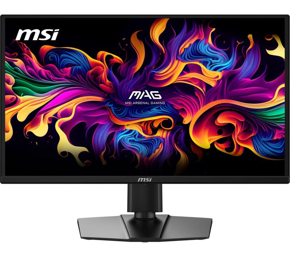 MSI MAG 272QP X24 Quad HD 26.5 QD-OLED Gaming Monitor - Black, Black