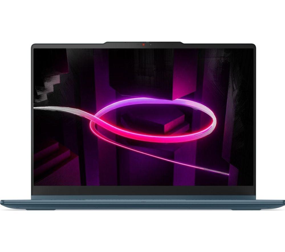 LENOVO Yoga 7 14" 2 in 1 Laptop, Copilot+ PC - AMD Ryzen AI 5, 512 GB, Tidal Teal image number 2 of 7