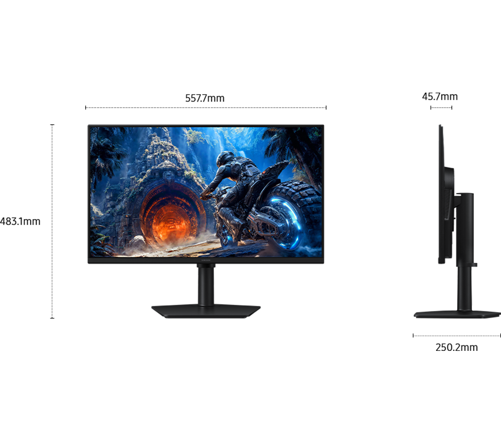 SAMSUNG Odyssey G4 LS27HG402EUXXU Full HD 27" IPS LCD Gaming Monitor - Black image number 3 of 18