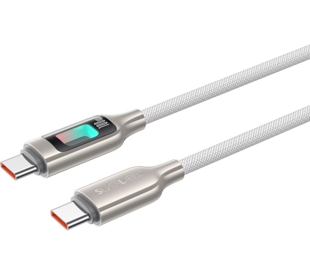 SILVERLABEL LED 100 W USB Type‑C Cable &ndash; 1.2 m, White image number 3 of 3