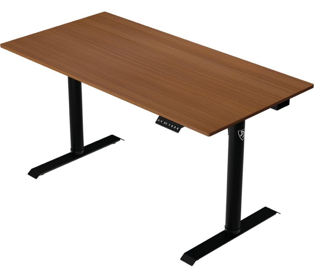 AROZZI Arena Nordico Gaming Desk - Walnut image number 6 of 7