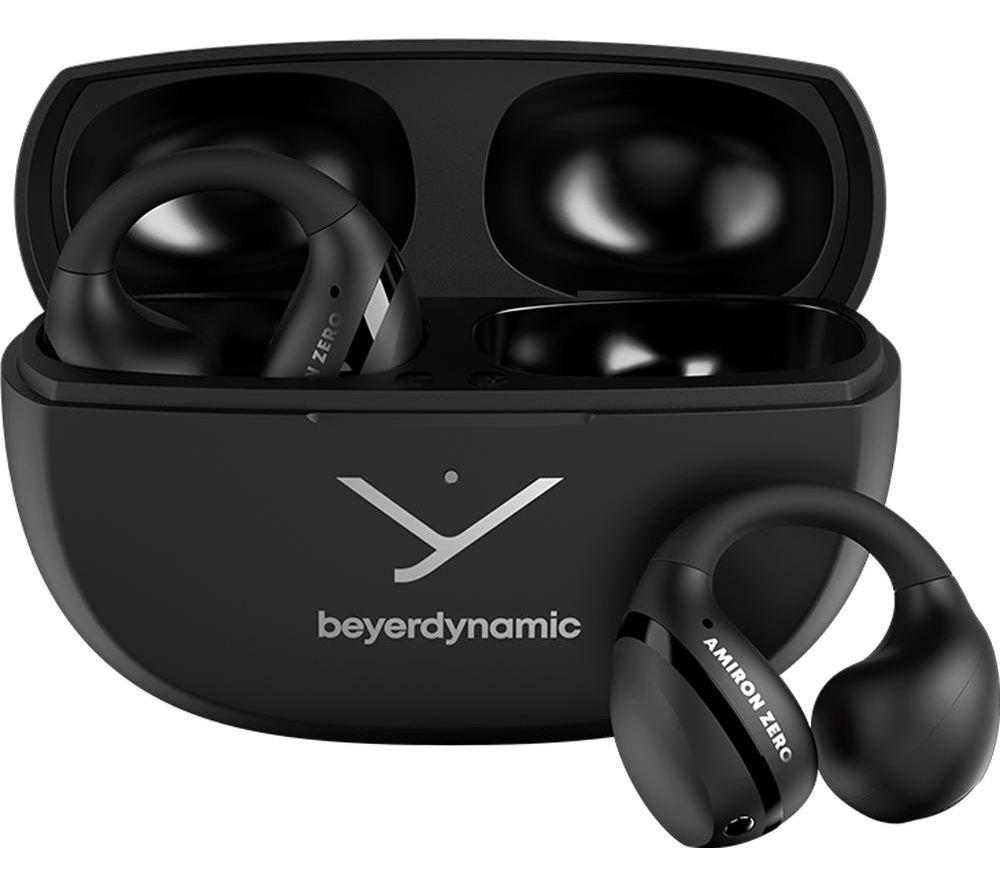 BEYERDYNAMIC Amiron Zero Wireless Bluetooth Open-Ear Earbuds - Black image number 2 of 7