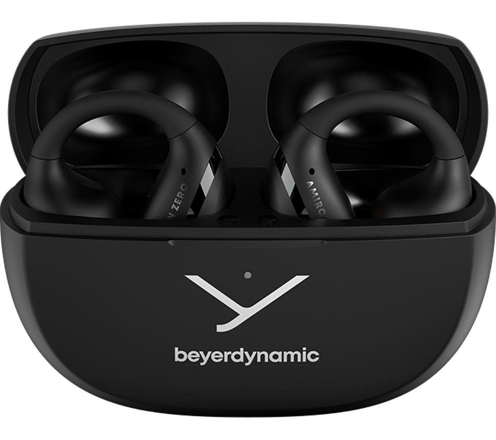 BEYERDYNAMIC Amiron Zero Wireless Bluetooth Open-Ear Earbuds - Black image number 3 of 7