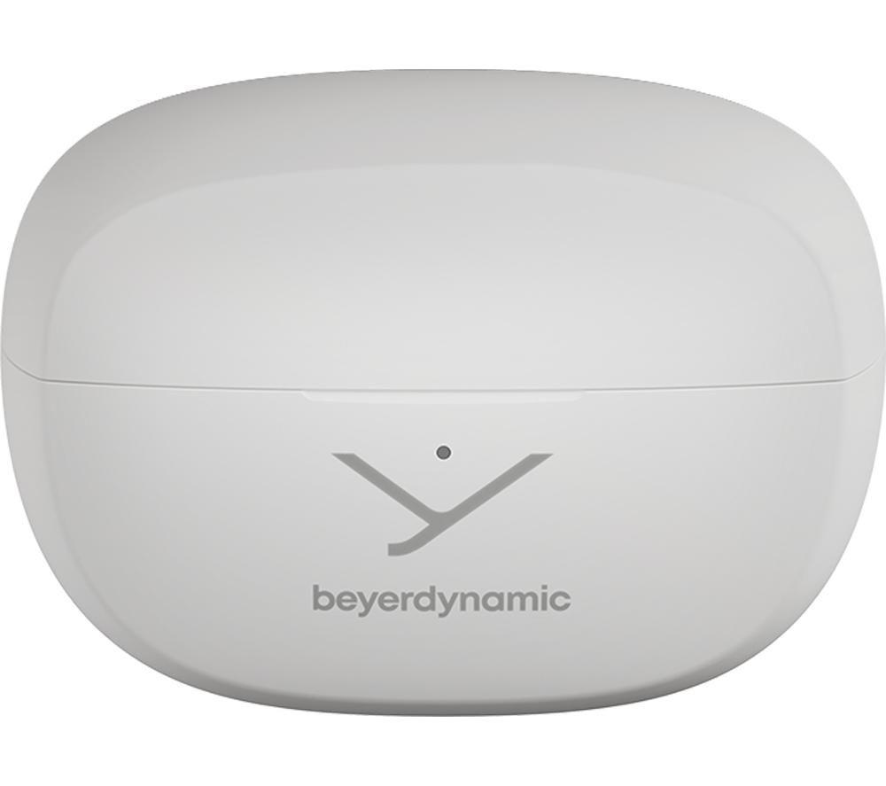 BEYERDYNAMIC Amiron Zero Wireless Bluetooth Open-Ear Earbuds - White image number 3 of 6