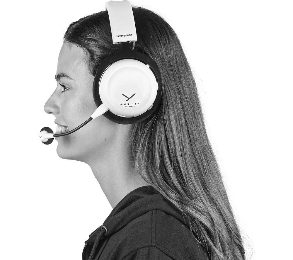 BEYERDYNAMIC MMX 150 Wireless Gaming Headset - Arctic White image number 4 of 4