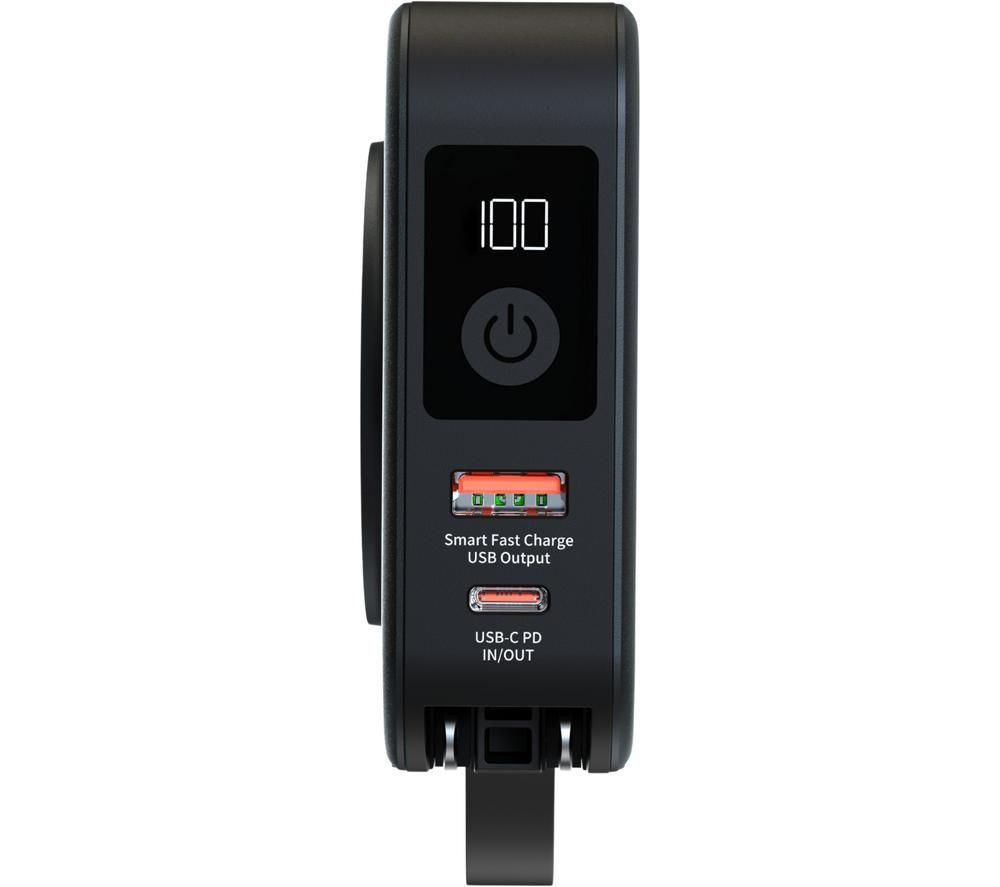 ENERGIZER QM10001AC Wireless Portable Power Bank - Black image number 6 of 6