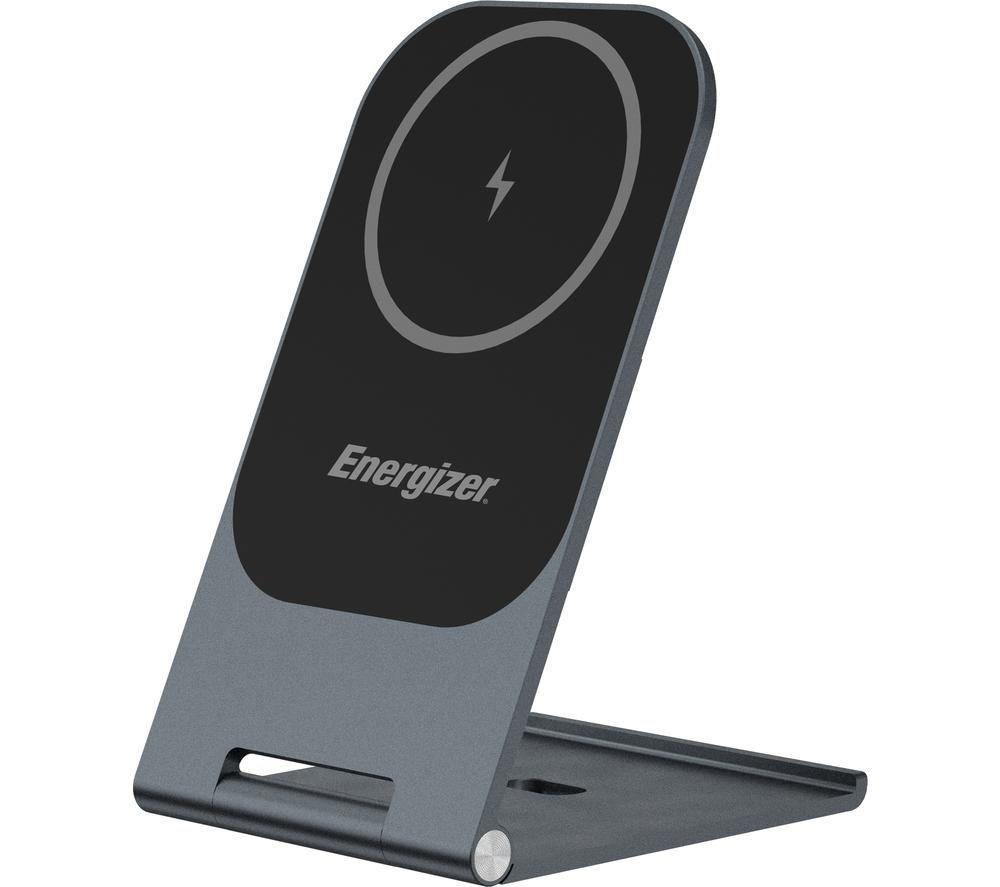 Energizer Wcp-102 15 W Magsafe Wireless Charging Stand - Black, Black