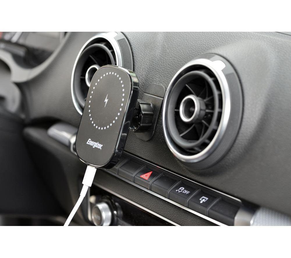 ENERGIZER ECA007 Qi In-Car Magnetic 15 W Wireless Charger - Black image number 2 of 4