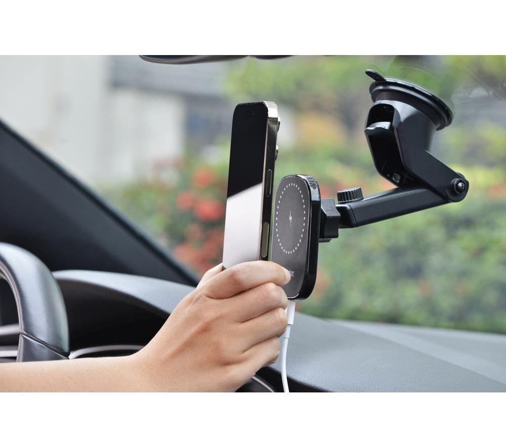 ENERGIZER ECA007 Qi In-Car Magnetic 15 W Wireless Charger - Black image number 3 of 4