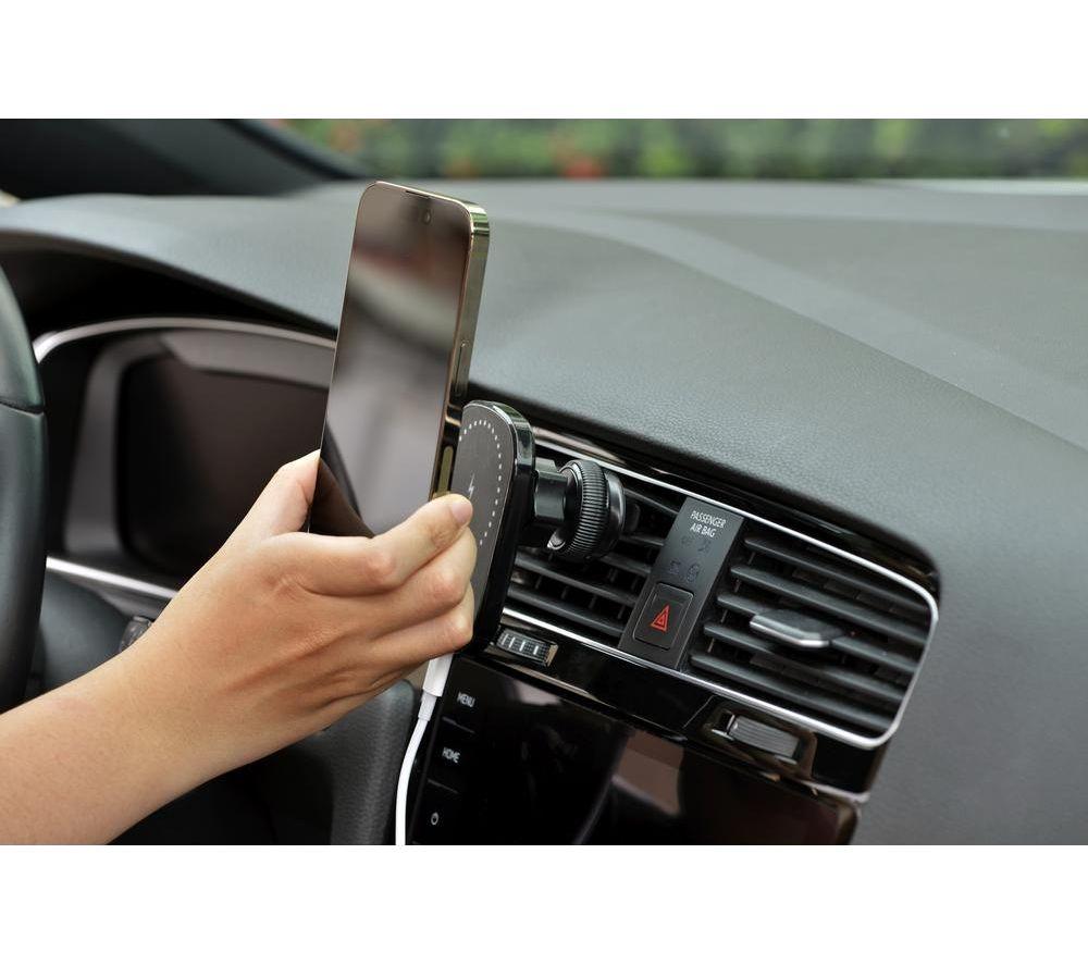 ENERGIZER ECA007 Qi In-Car Magnetic 15 W Wireless Charger - Black image number 4 of 4