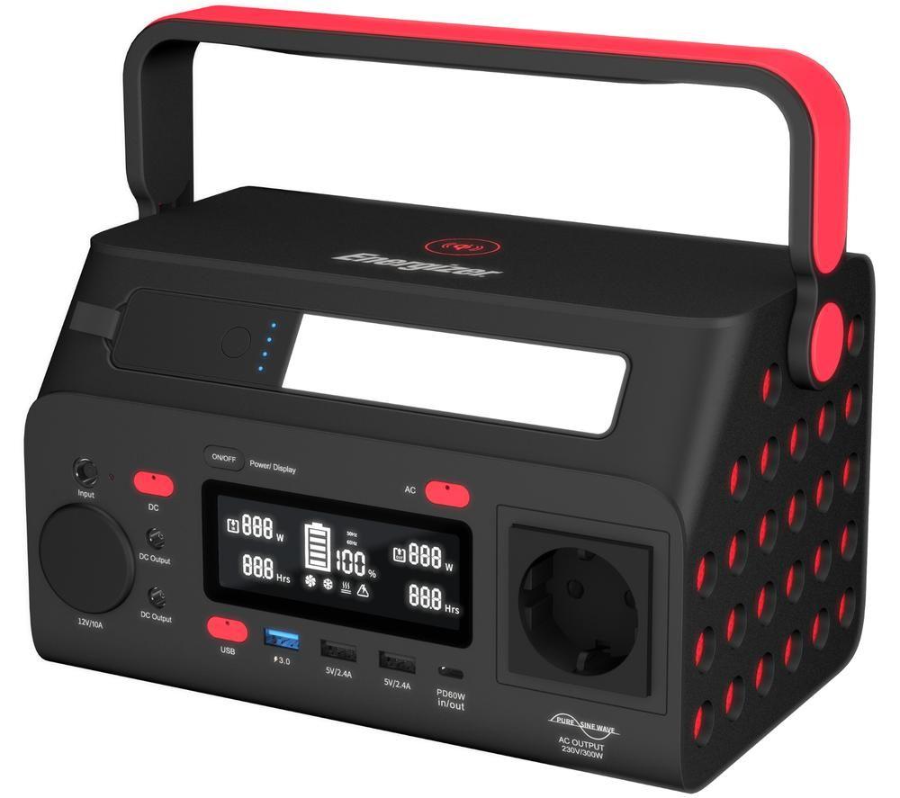ENERGIZER PPS300W2 300 Wh Portable Power Station image number 2 of 4