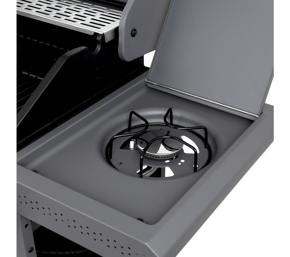 GEORGE FOREMAN GFGBBQ6B1B-C 6 Burner Grill Gas BBQ - Black image number 7 of 9