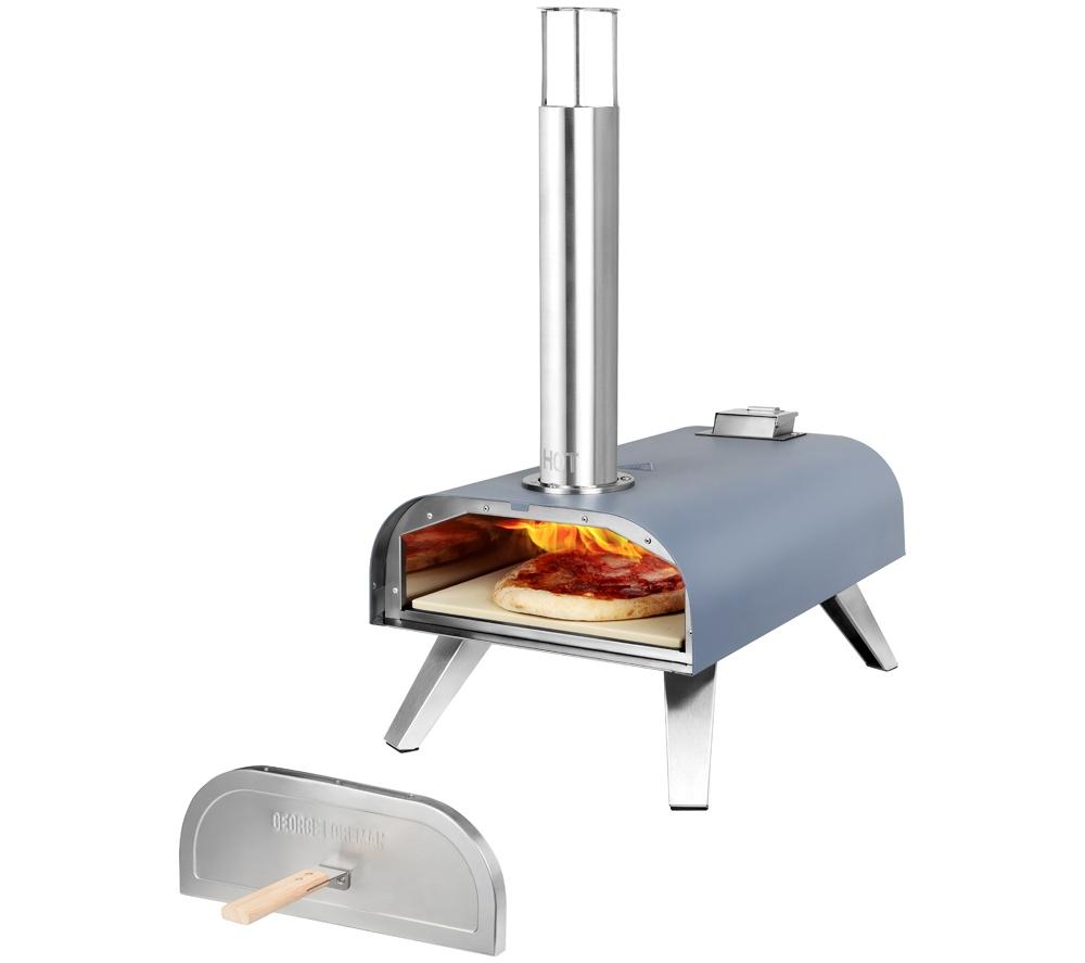 GEORGE FOREMAN GFWPPO1GPC Wood Pellet Pizza Oven - Grey image number 17 of 18