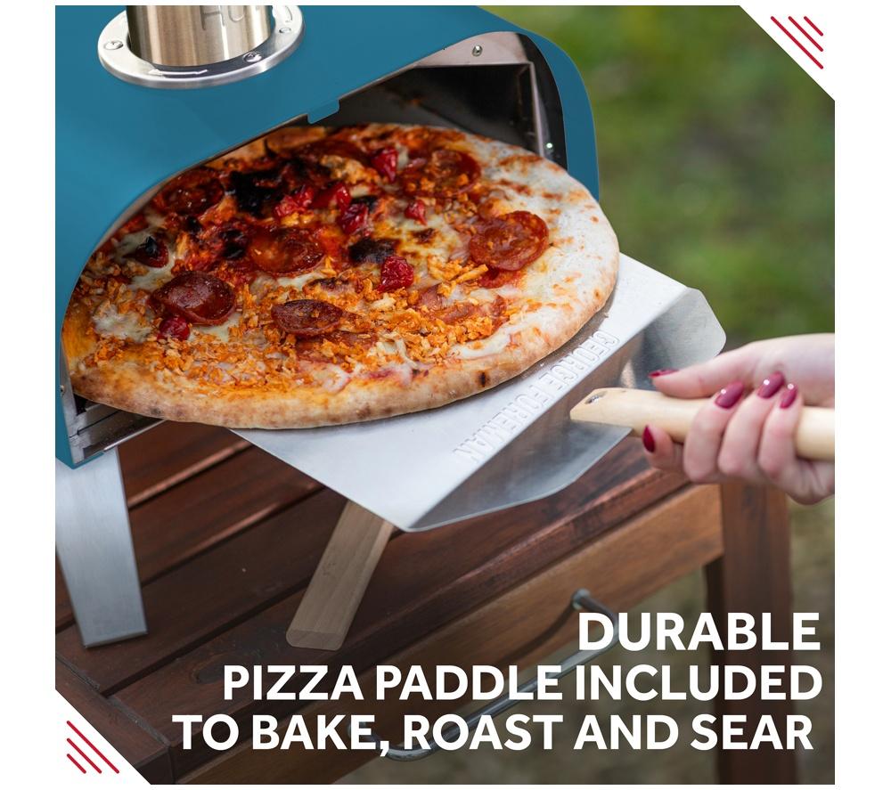 GEORGE FOREMAN GFWPPO1BLPC Wood Pellet Pizza Oven - Teal image number 4 of 18