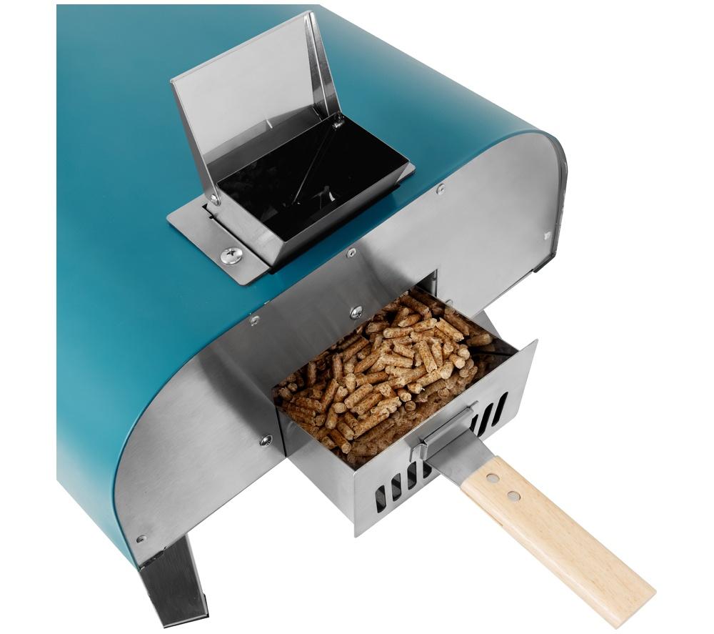 GEORGE FOREMAN GFWPPO1BLPC Wood Pellet Pizza Oven - Teal image number 11 of 18