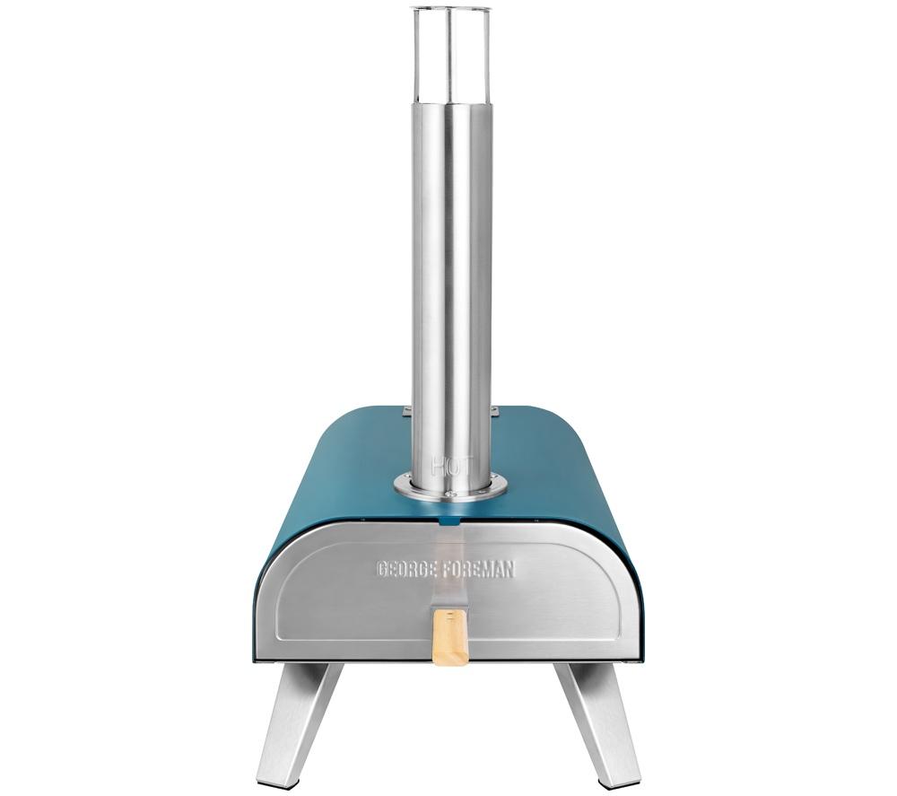 GEORGE FOREMAN GFWPPO1BLPC Wood Pellet Pizza Oven - Teal image number 14 of 18