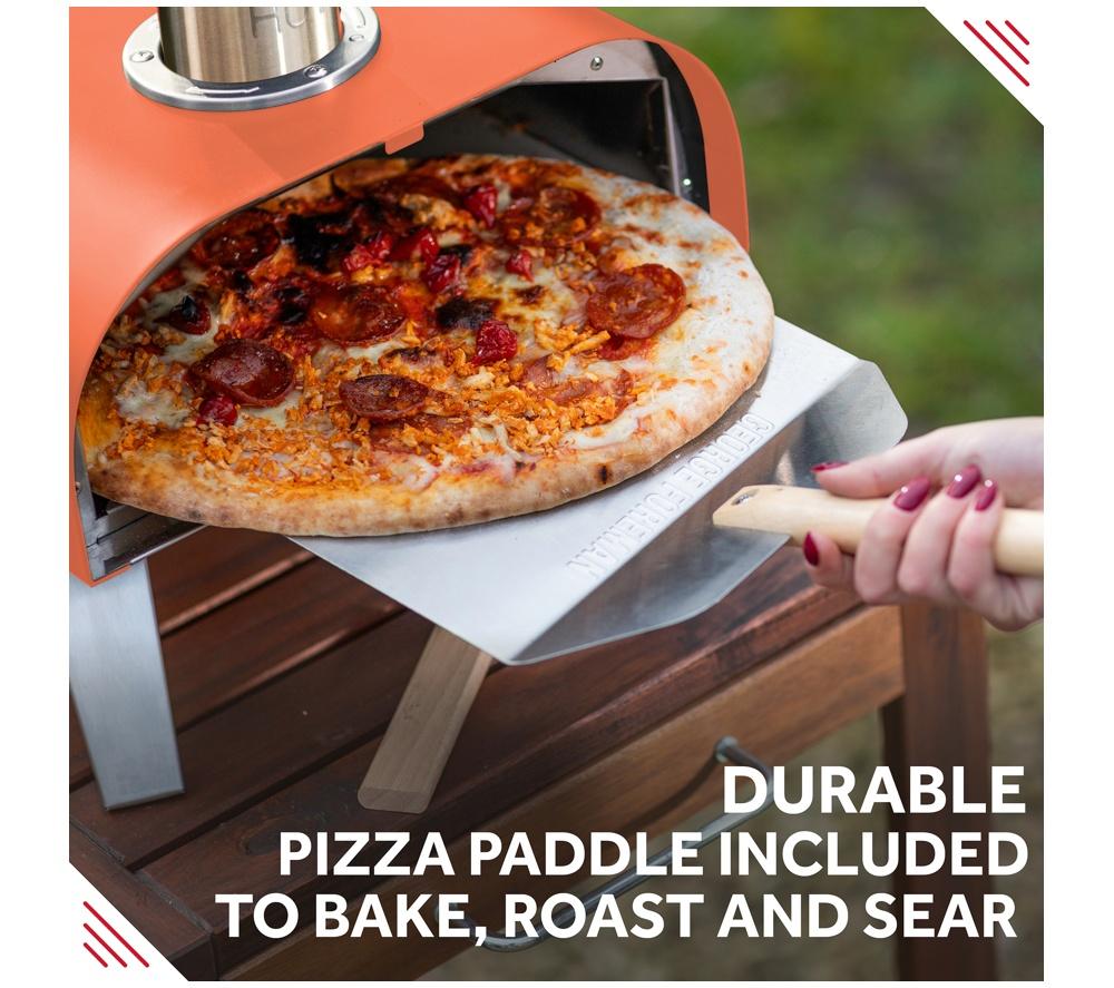 GEORGE FOREMAN GFWPPO1ORPC Wood Pellet Pizza Oven - Orange image number 4 of 18