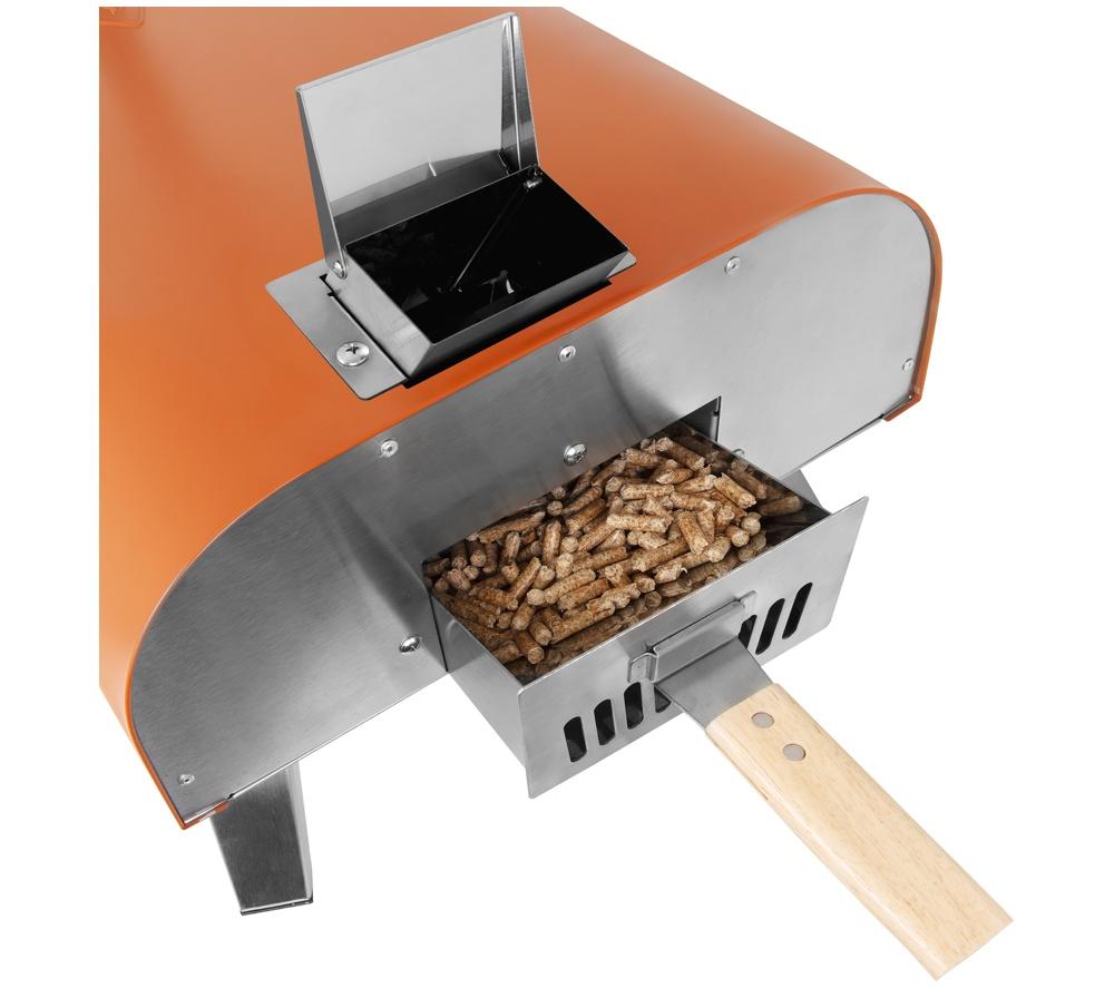 GEORGE FOREMAN GFWPPO1ORPC Wood Pellet Pizza Oven - Orange image number 12 of 18