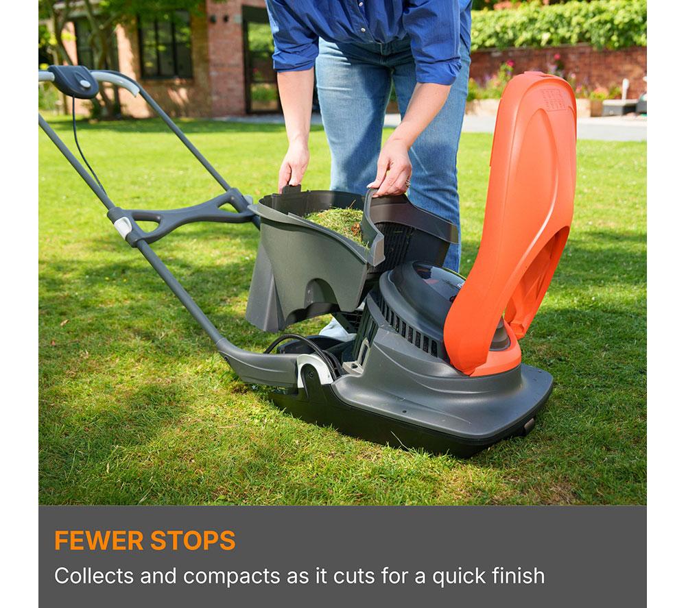 FLYMO EasiHover 300 4.0 Cordless Lawn Mower - Black & Orange image number 5 of 7