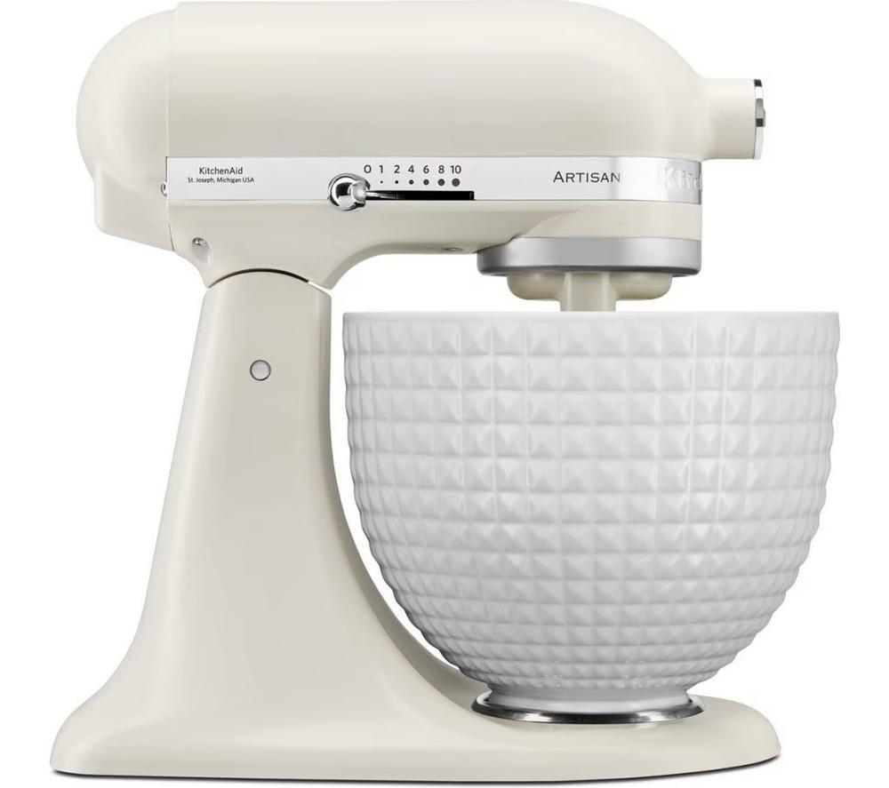 KITCHENAID Artisan 5KSM156CXBPL Stand Mixer - Monochrome White image number 6 of 9