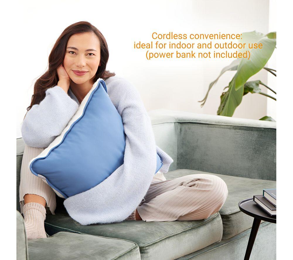 MEDISANA HC 150 Heated Cushion - Blue, 40 x 40 cm image number 5 of 5