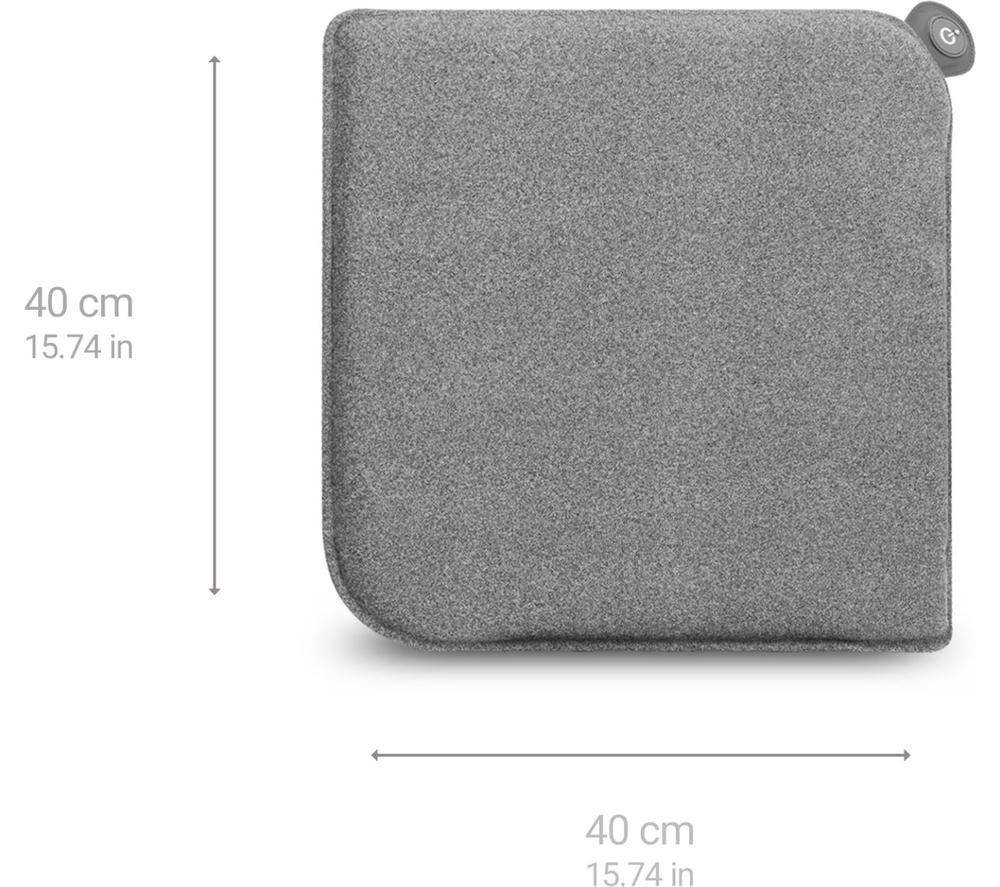 MEDISANA OL 600 Heated Cushion - Grey, 40 x 40 cm image number 3 of 3