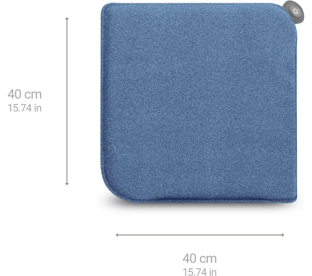 MEDISANA OL 650 Heated Cushion - Blue, 40 x 40 cm image number 3 of 3
