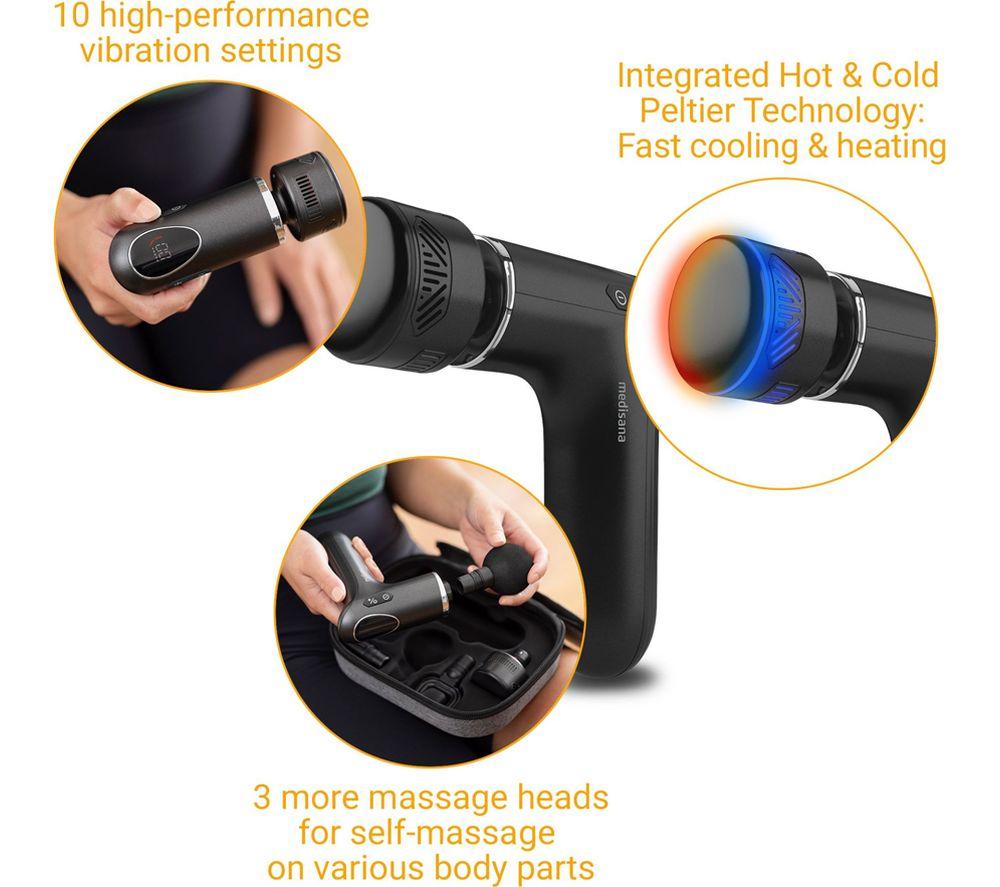 MEDISANA MG 560 Hot & Cold Body Massage Gun - Black image number 3 of 5