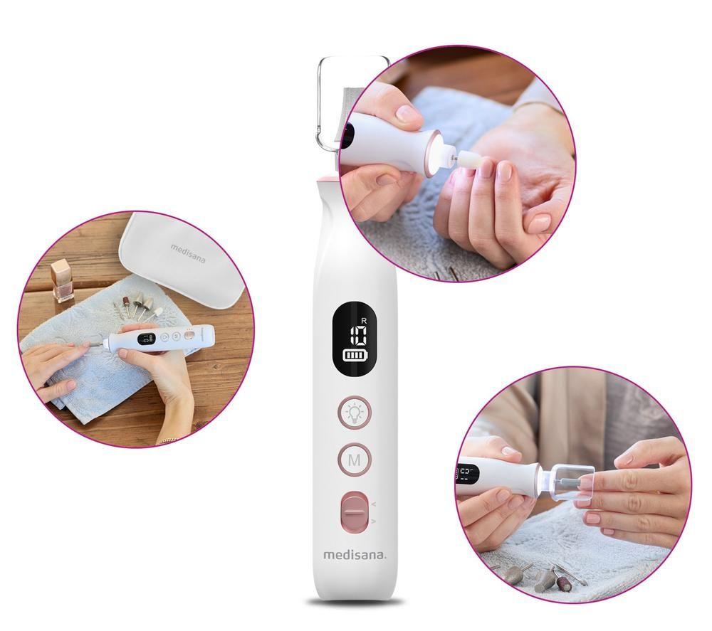 MEDISANA MP 940 Manicure and Pedicure Device - White image number 2 of 7
