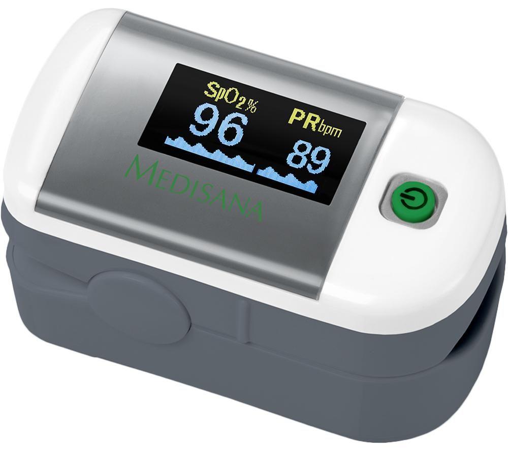 MEDISANA PM 100 Pulse Oximeter - Grey & White image number 3 of 8