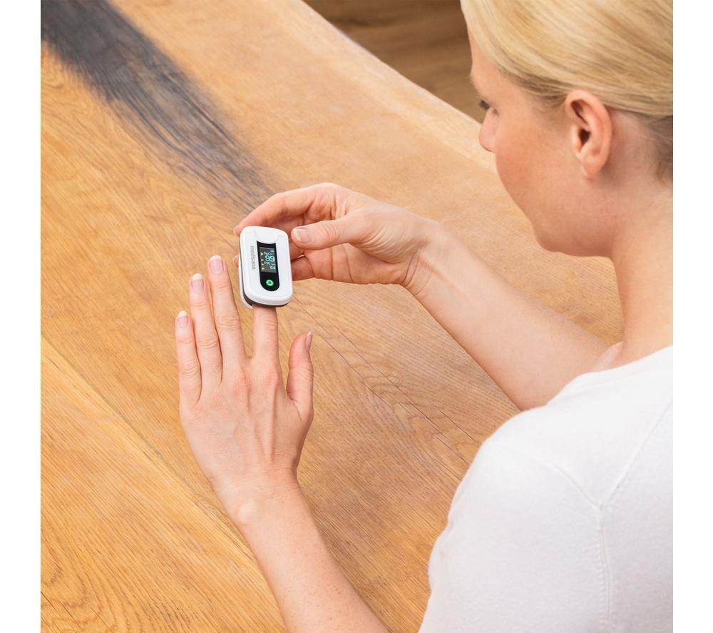 MEDISANA PM 180 Pulse Oximeter - White & Black image number 5 of 5