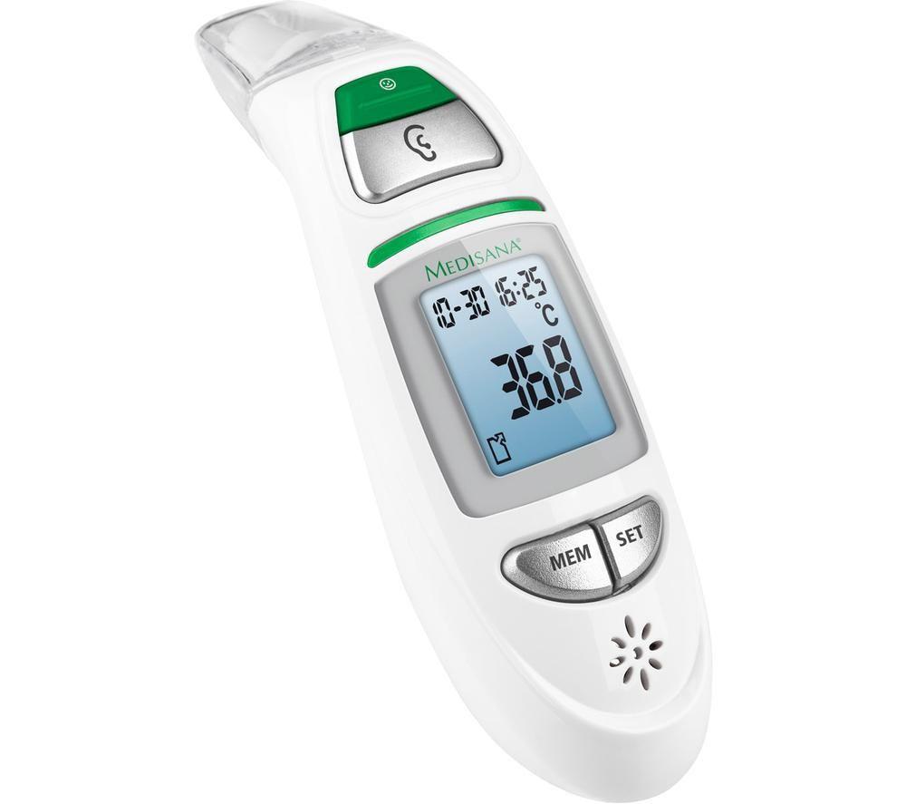 MEDISANA TM 750 Infrared Multifunctional Thermometer - Green & White image number 4 of 5