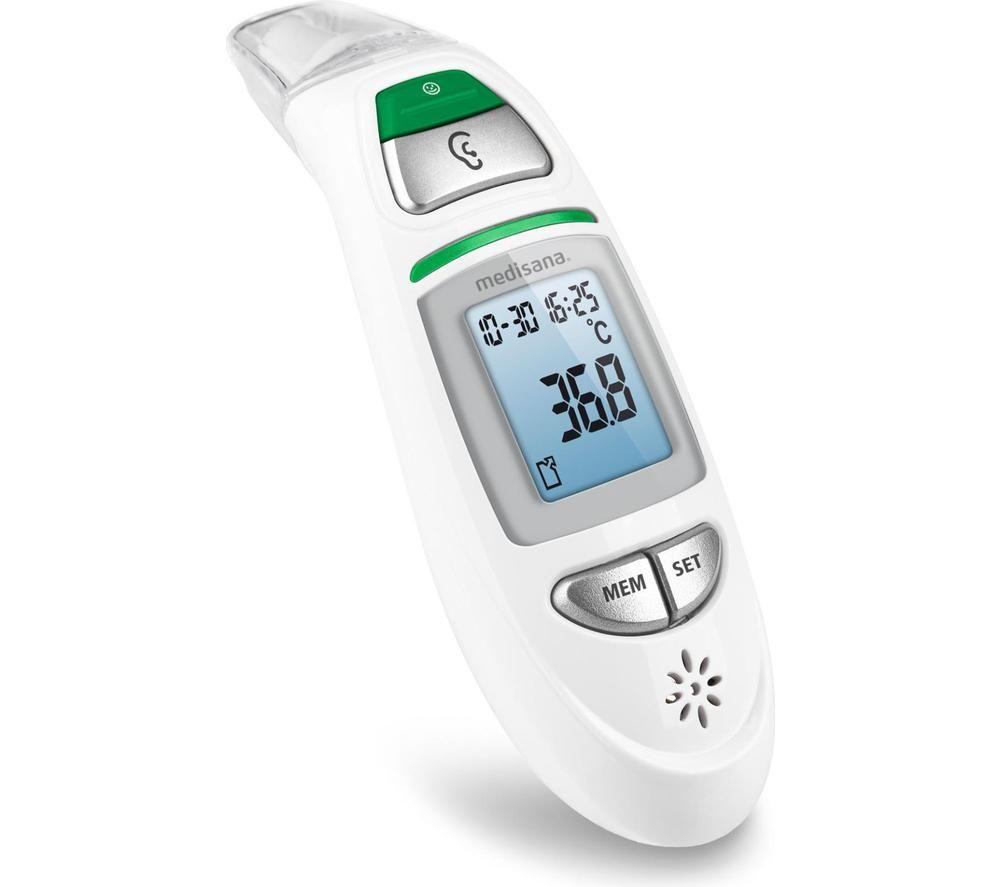 MEDISANA TM 750 Infrared Multifunctional Thermometer - Green & White image number 5 of 5