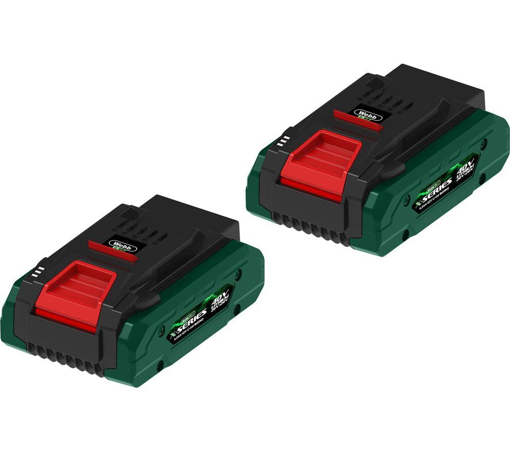 WEBB WEV20X2MTB4X Cordless Multitool Power Unit - Silver & Green image number 3 of 3