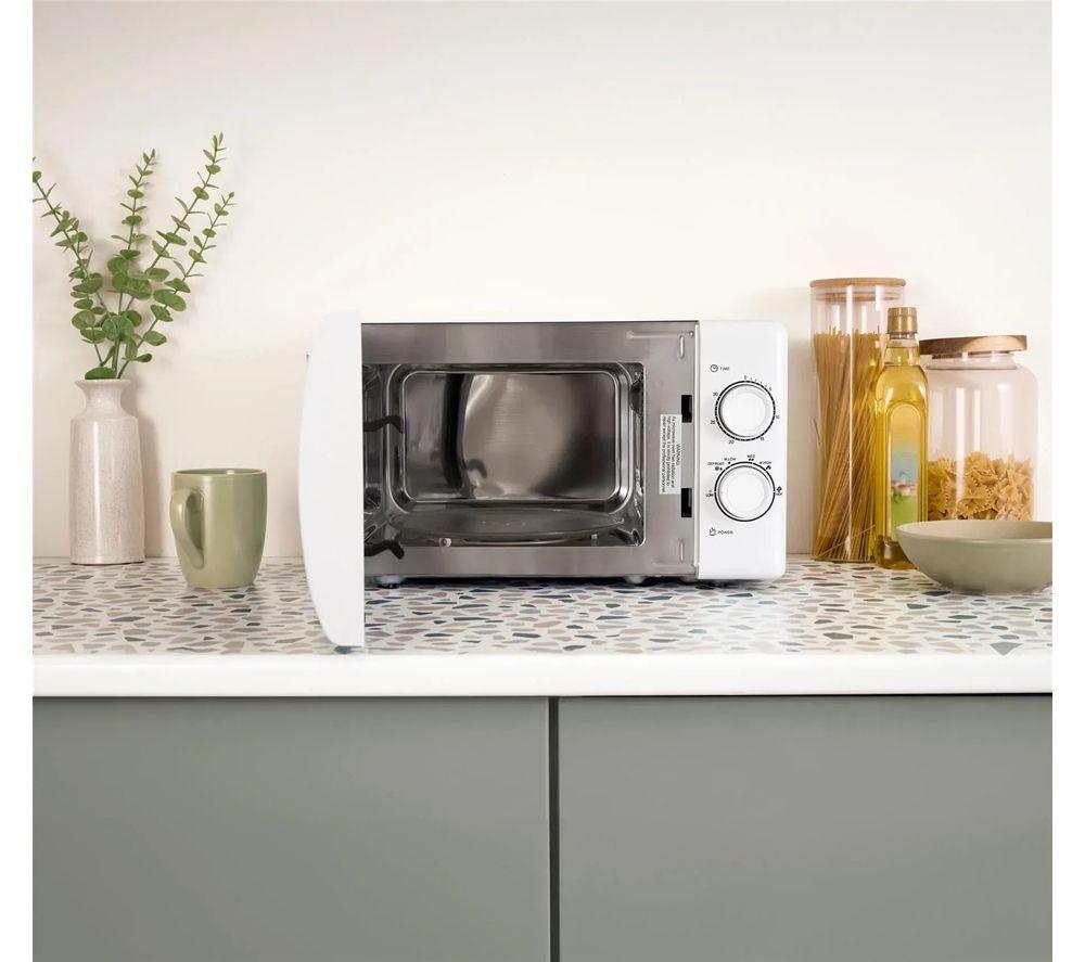 HAMILTON BEACH Essentials Jug Kettle, 4-Slice Toaster & Solo Microwave Bundle - White image number 3 of 6