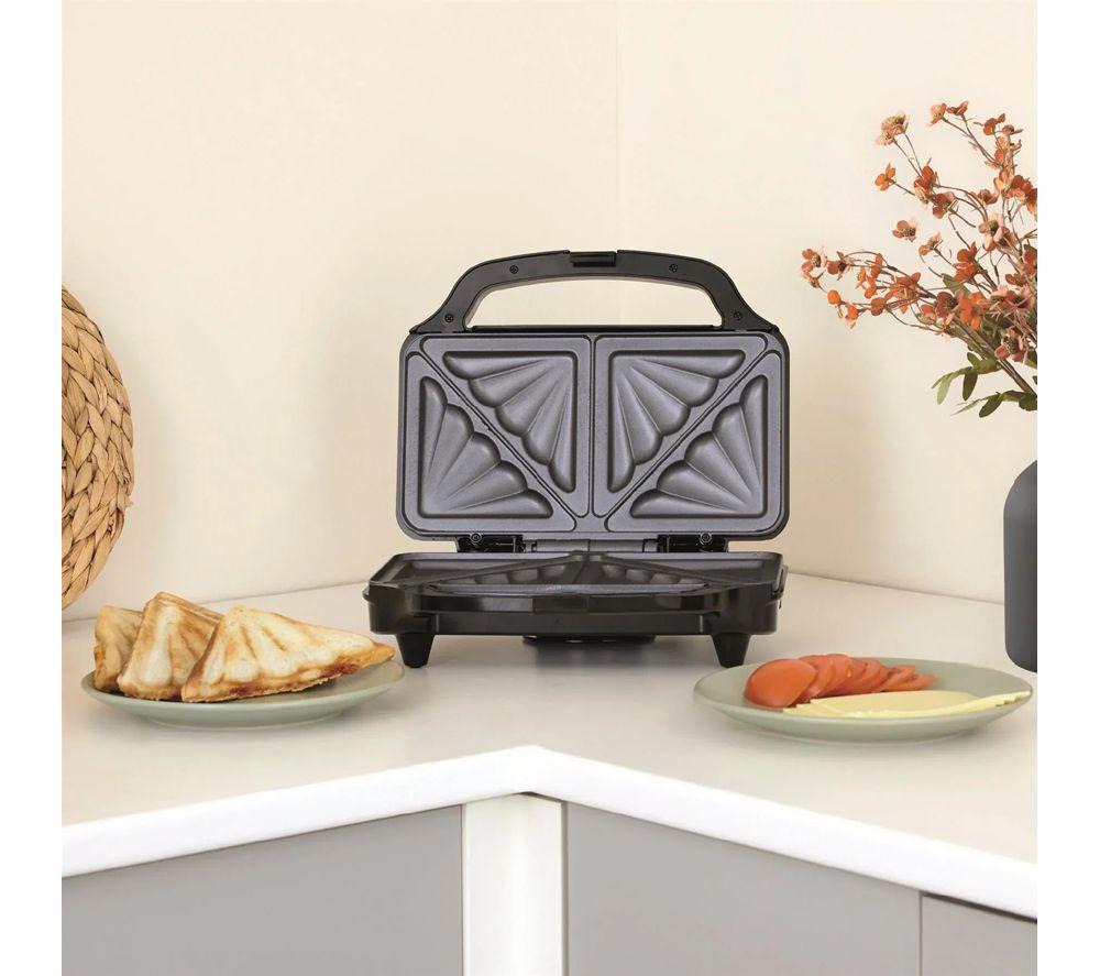 HAMILTON BEACH Essentials Hand Blender, Sandwich Toaster & Slow Cooker Bundle &ndash; Black image number 3 of 6