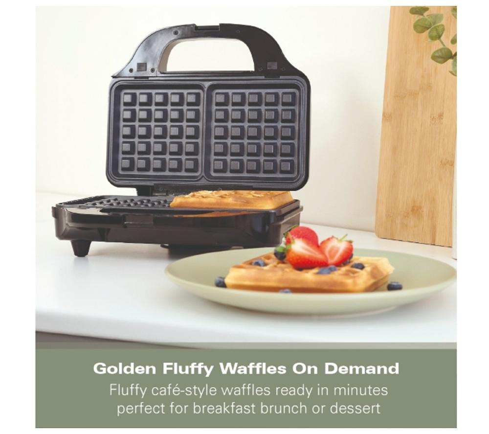 HAMILTON BEACH 4-in-1 Deep Fill HBSLS2002 Sandwich Toaster - Black image number 8 of 12