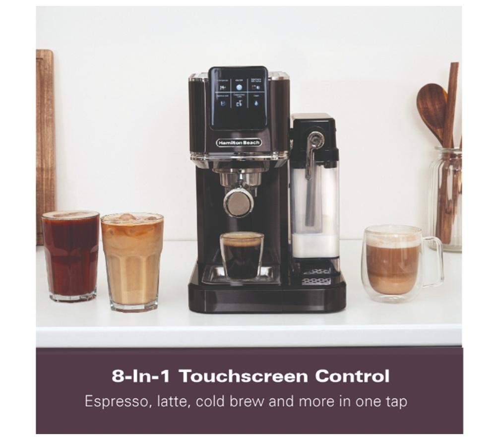 HAMILTON BEACH BaristaPro+ Touch HBC7210B Coffee Machine - Black image number 6 of 13