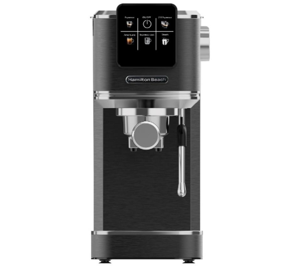 HAMILTON BEACH BaristaPro Touch HBC5210B Espresso Coffee Machine - Black