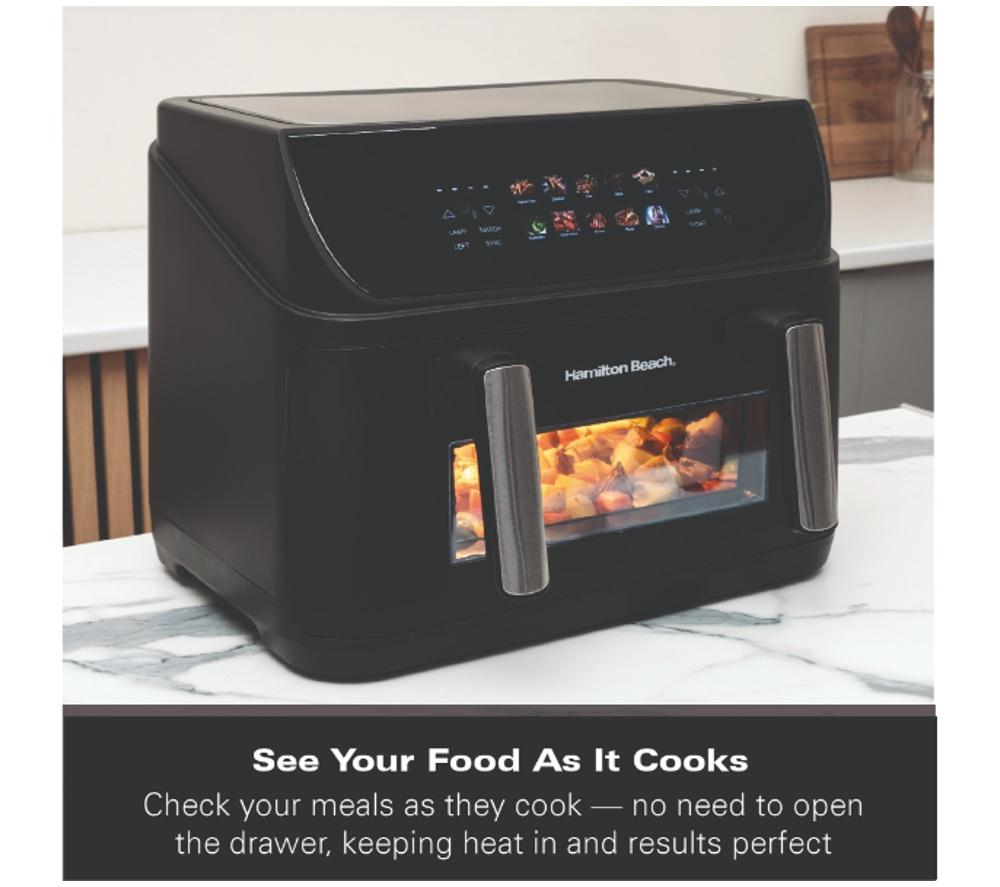 HAMILTON BEACH HB983AP Dual Air Fryer - Black image number 5 of 12