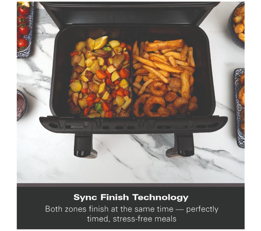 Buy HAMILTON BEACH HB983AP Dual Air Fryer - Black | Currys