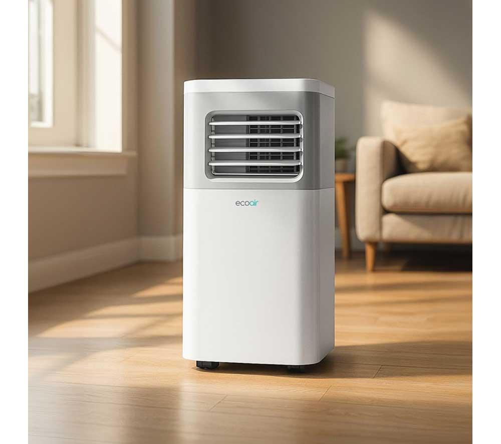 ECOAIR Apollo 12K BTU Smart Portable Air Conditioner & Dehumidifier - White image number 5 of 5