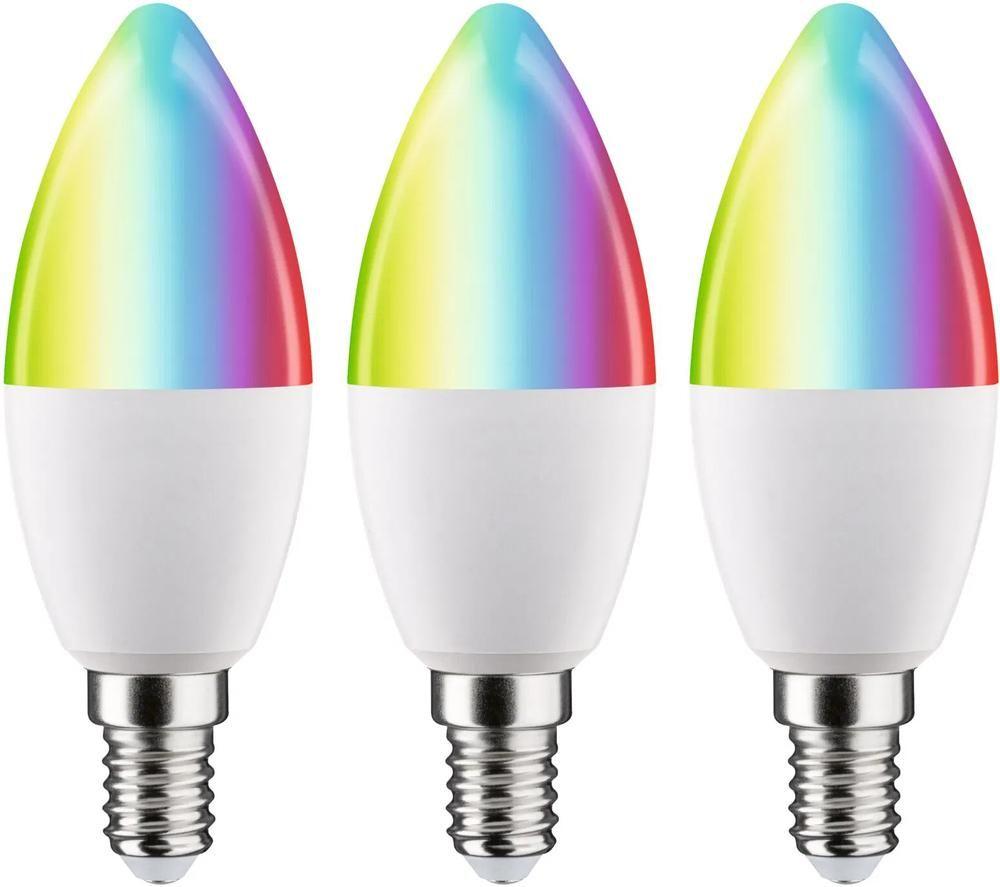 Paulmann Smart Rgbw Led Light Bulb - E14, Pack Of 3