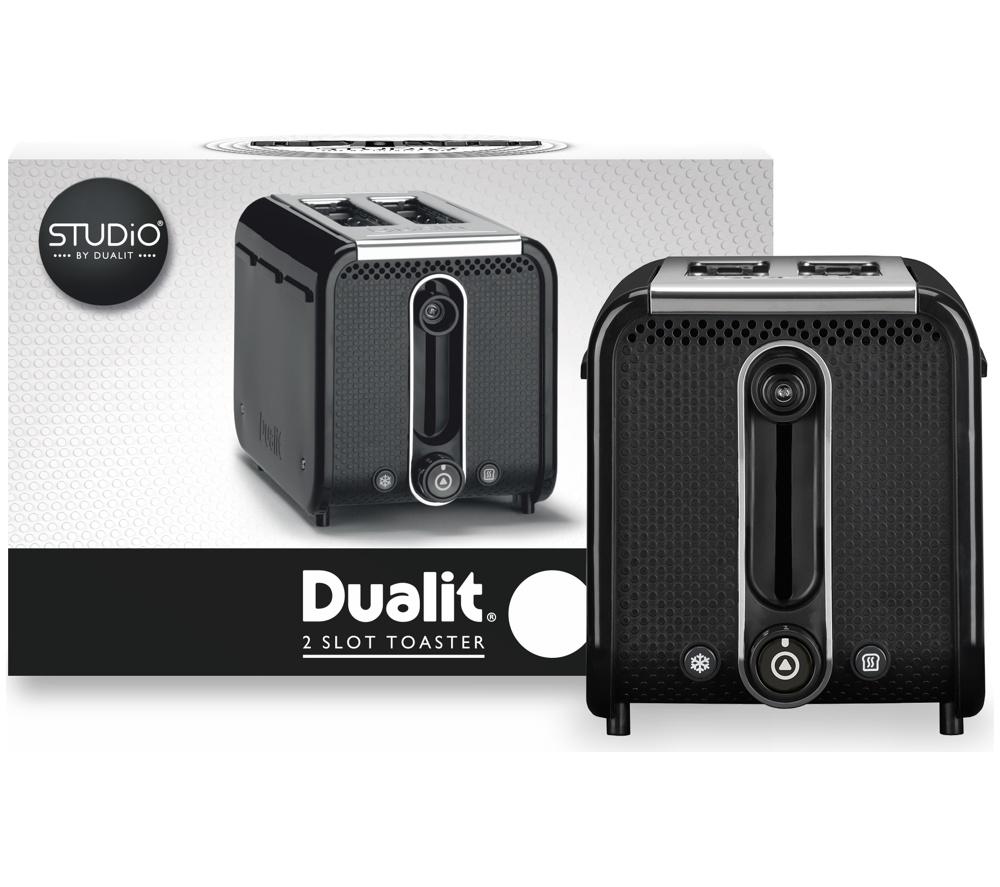 DUALIT Studio 26410 2-Slice Toaster - Black image number 8 of 8