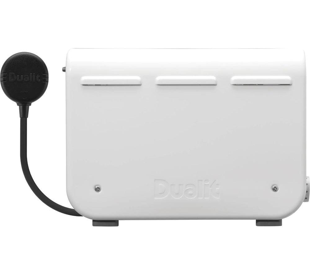 DUALIT Studio 26412 2-Slice Toaster - White & Grey image number 3 of 4