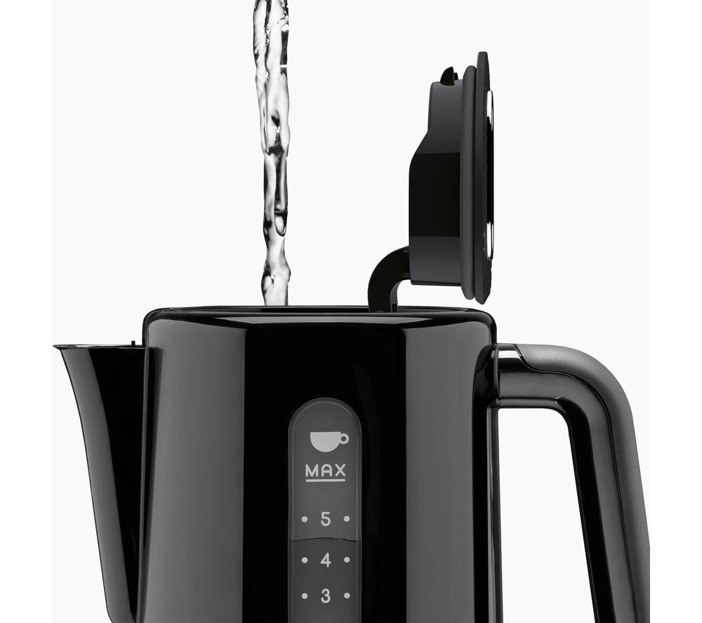 DUALIT Studio 72123 Jug Kettle &ndash; Black & Polished Trim image number 3 of 4