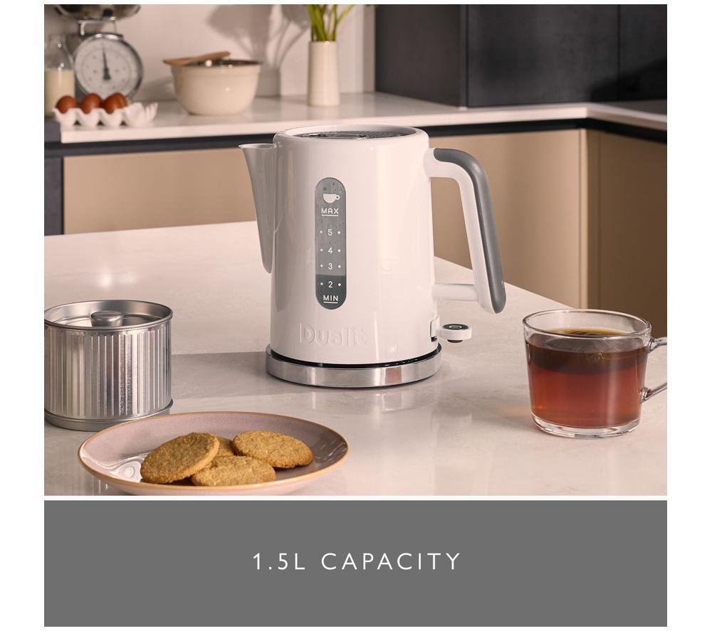 DUALIT Studio 72122 Jug Kettle &ndash; White & Grey image number 5 of 8