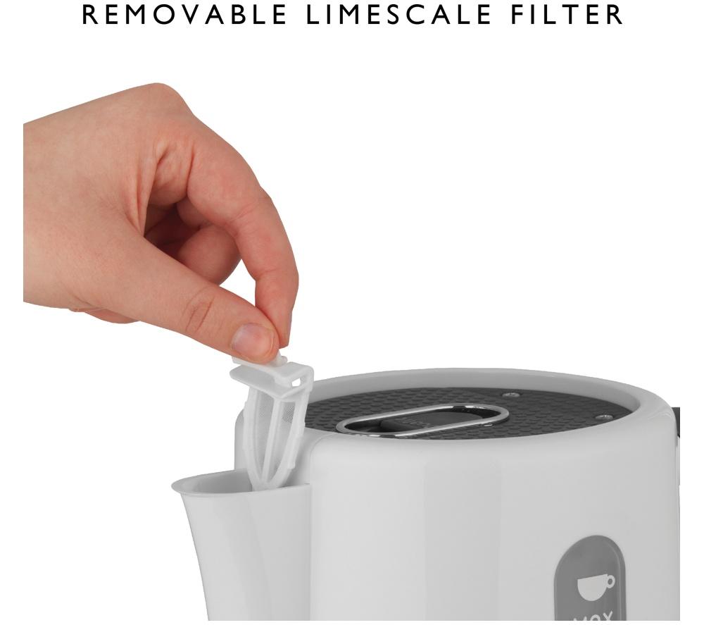 DUALIT Studio 72122 Jug Kettle &ndash; White & Grey image number 6 of 8